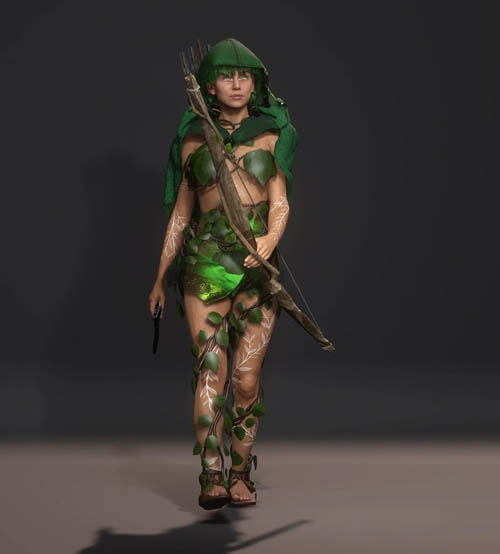 Forest Elf Female own creation