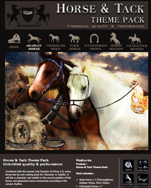 Horse and Tack IC6 Creature Base