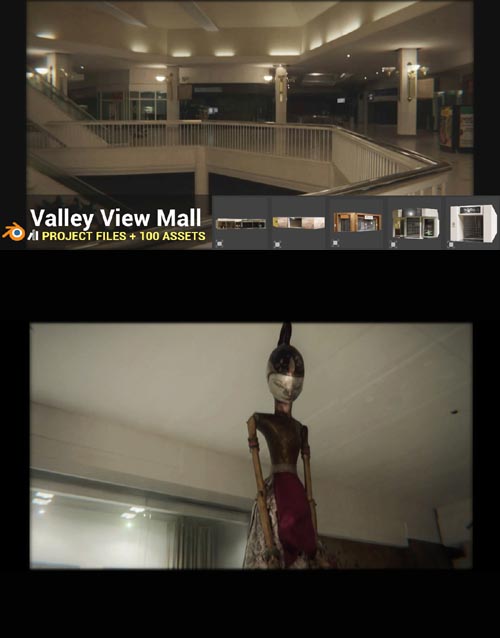 Mall From The Oldest View - Project Files + Assets