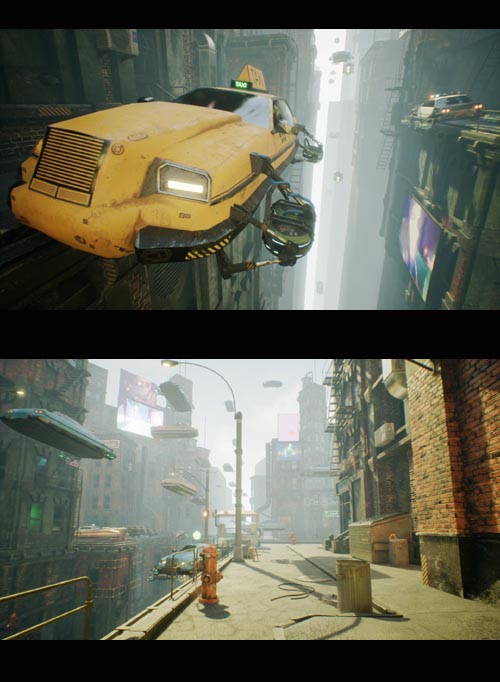 Cyberpunk - High City UE