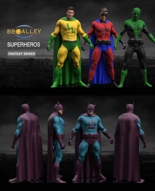 Male Superheros