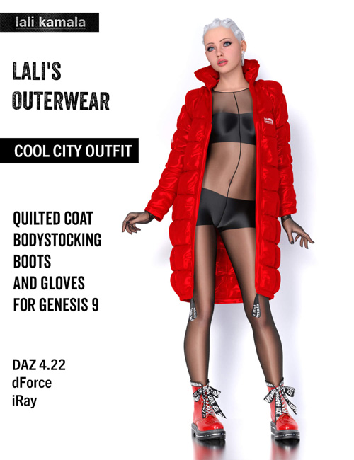 Lali's Cool City Outfit for Genesis 9