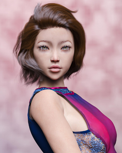 Lara Teen for Genesis 8 Female