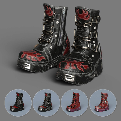 Slide3D Ultimate Heavy Boots G9, G8, G8.1