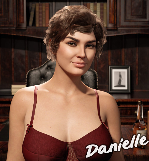 Danielle Character Morph for Genesis 8 Female