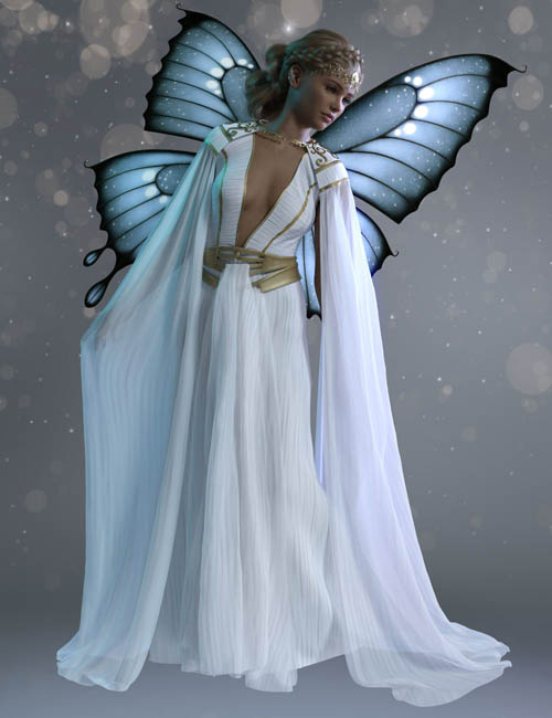 dForce Arwenaleth Fantasy Gown for Genesis 9