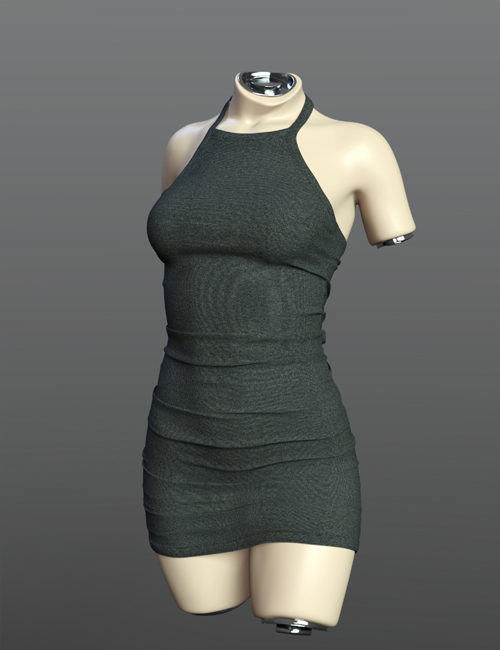 dForce SPR Sleeveless Dress for Genesis 9