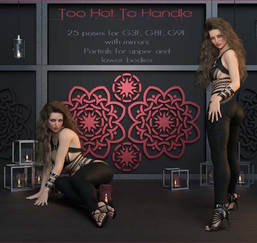 Too Hot To Handle - Poses G9F-G8F-G3F