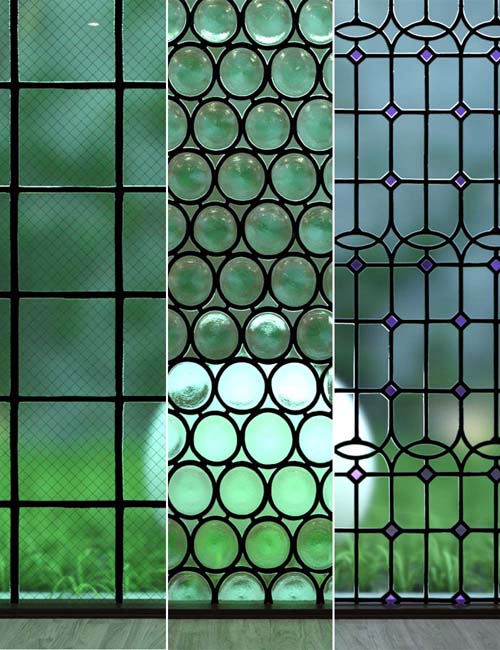 Medieval Windows - Iray Shaders