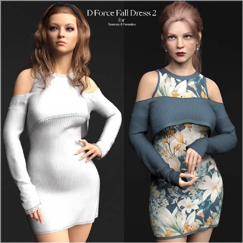 D-Force Fall Dress2 for G8F and G8.1F