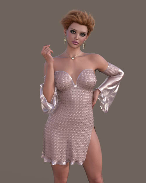 Fashion CGI Anne Outfit G8F-G9