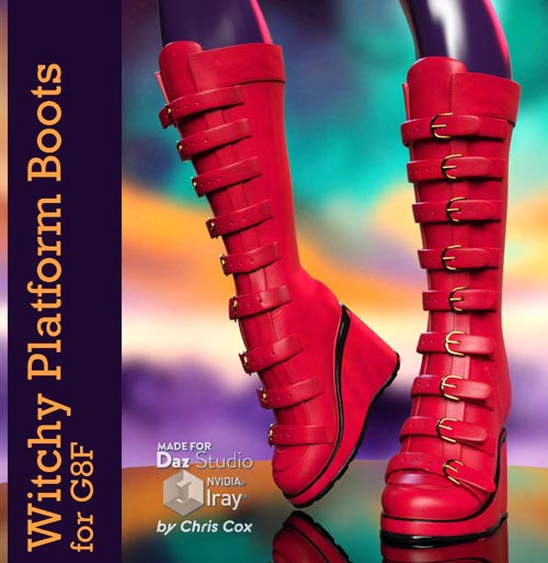 Witchy Platform Boots for G8F