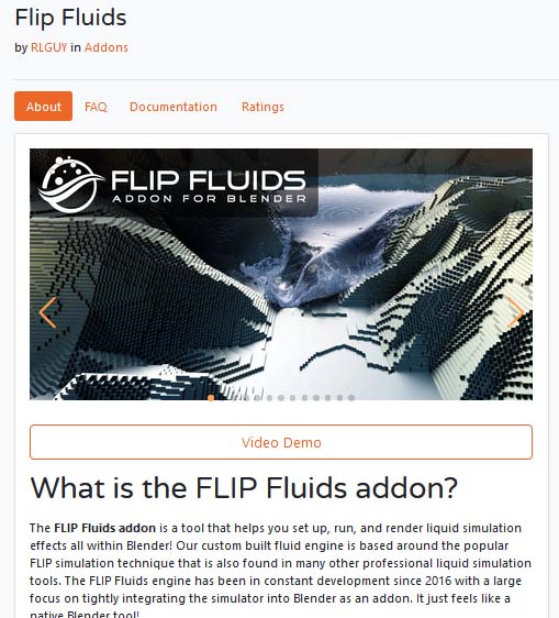 FLIP FLUIDS Addon v1.8.0 - BLENDER 4x