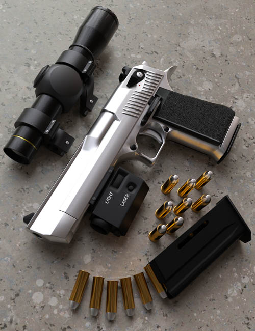 MMX Eagle 44 Pistol with Accessories