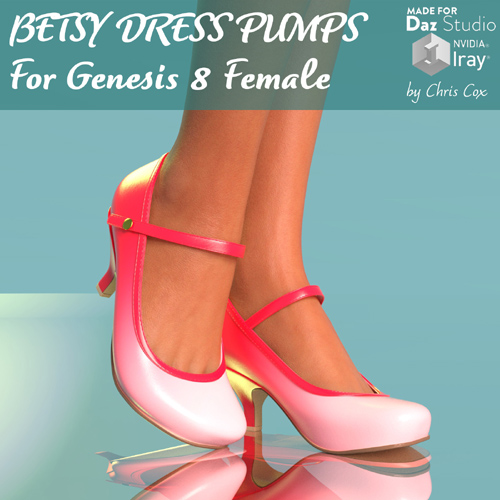 Betsy Dress Pumps for Genesis 8 Female