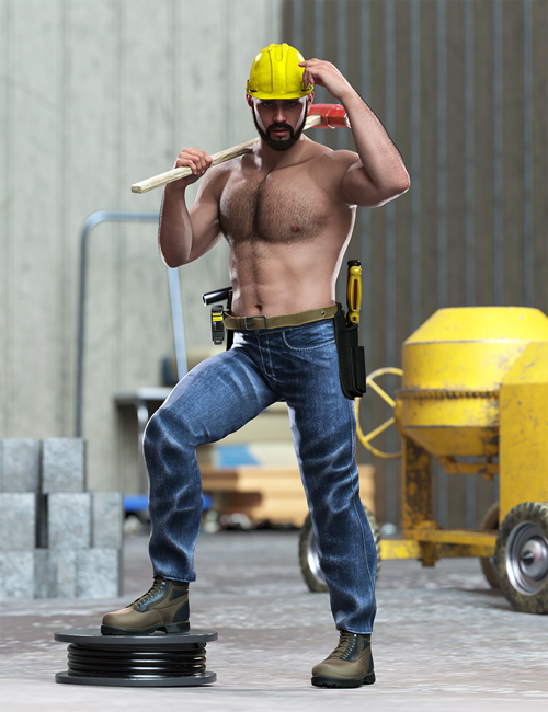 Tool Man Poses for Genesis 9 Masculine