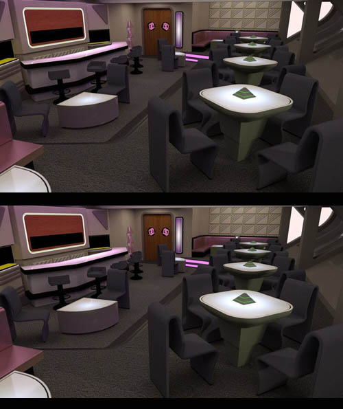 Starship Observation Lounge (for DAZ Studio)
