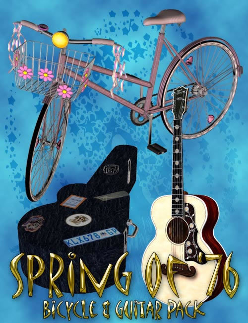  Spring of '76 - Bicycle and Guitar Set