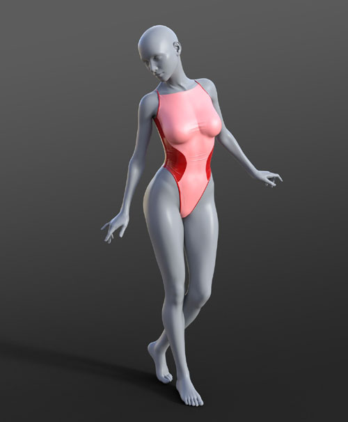 Swimsuit Style 1 for Genesis 8/8.1 