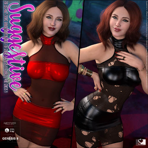 Suggestive for dForce Banded Bodycon Dress Genesis 8-8.1F and G9