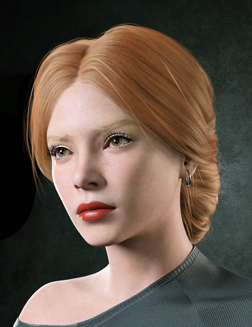  dForce PS Adeline Hair for Genesis 9 