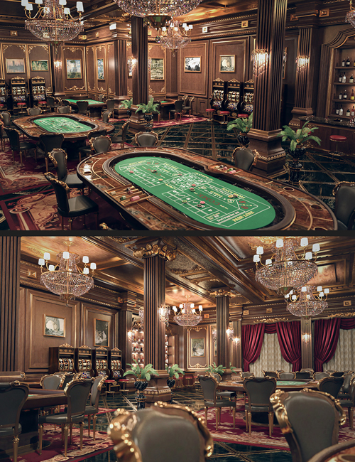 Luxury Casino Hall