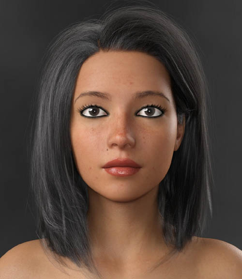 Ganika V4 High Quality Textures for G8 Female