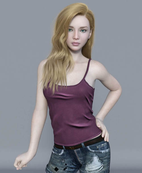 Britney Character Morph for Genesis 8.1 Female