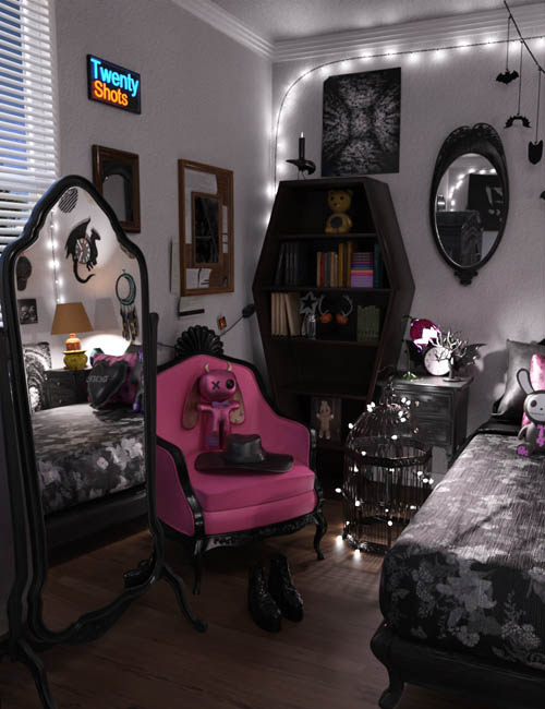 FG Female Gothic Style Room