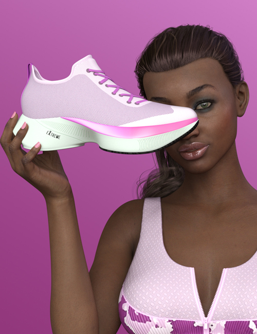 Active Training Sneakers for Genesis 8.1 Females