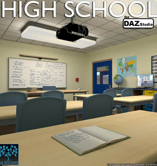 High School for Daz Studio