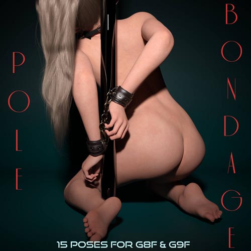 Pole Bondage - Pose Pack