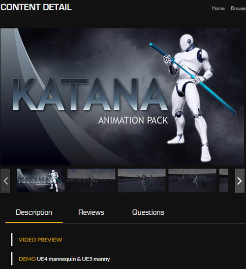 Katana Animation Pack