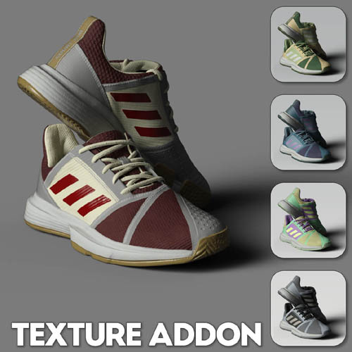 Slide3D Texture Addon for Real Sneakers V6