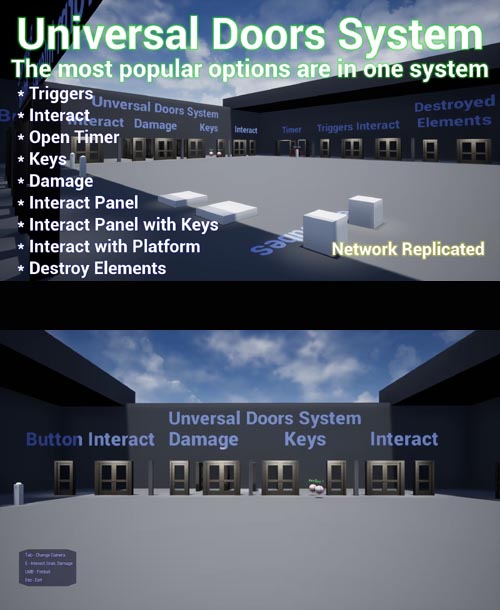 [UE] Universal Doors System