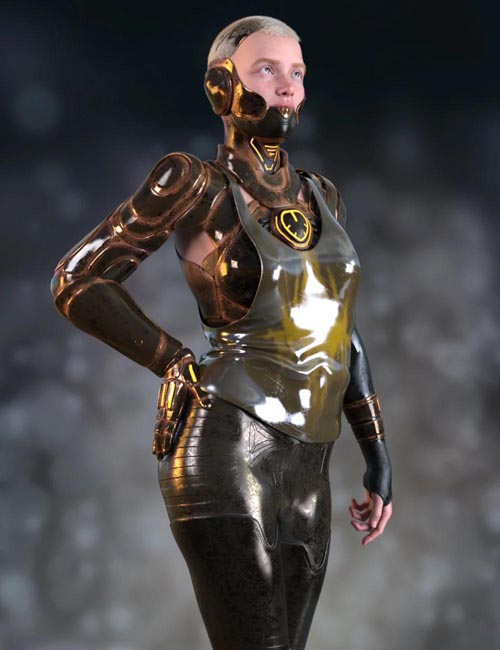 Cyber Friend Outfit for Genesis 9