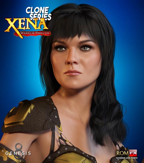 Clone Series - Xena For G8F and G8.1F