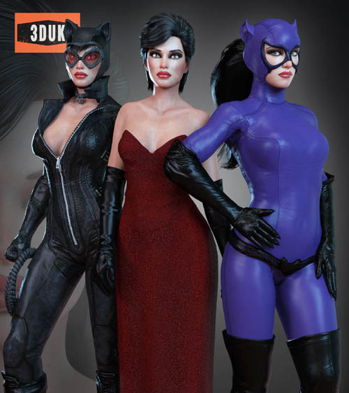 Cat Woman Pack 1 For G8F