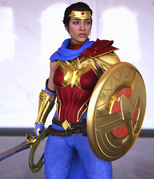 Wonder Woman for Genesis 8 Female