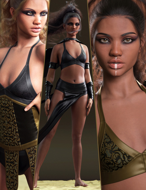 RY Dana Character, Clothing and Hair Bundle