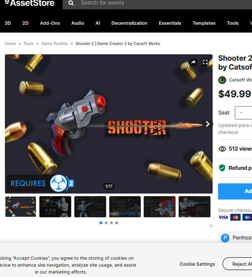 Shooter 2 | Game Creator 2 by Catsoft Works