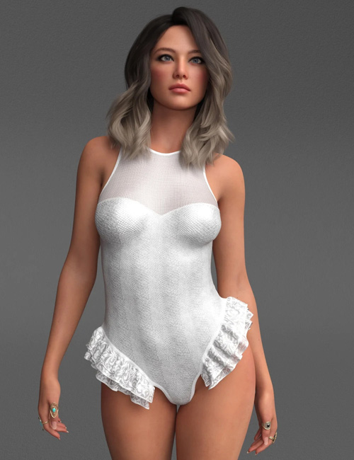 A97 dForce RuffleSuit 2 for Genesis 9 Feminine