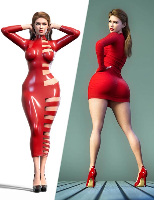 Z Bombshell Beauty Shape and Pose Mega Set for Genesis 9 and 8 Female