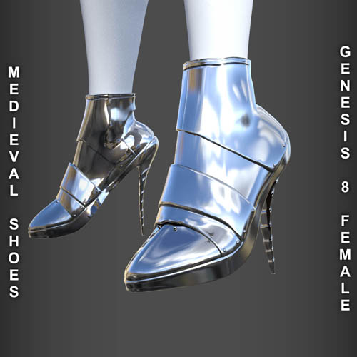 Medieval Shoes for G8F