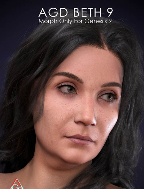 AGD Beth Character Morph for Genesis 9