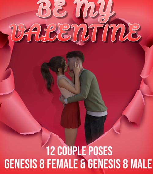 Be My Valentine - Pose Pack