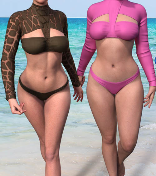 F3D Graceful Swimsuit