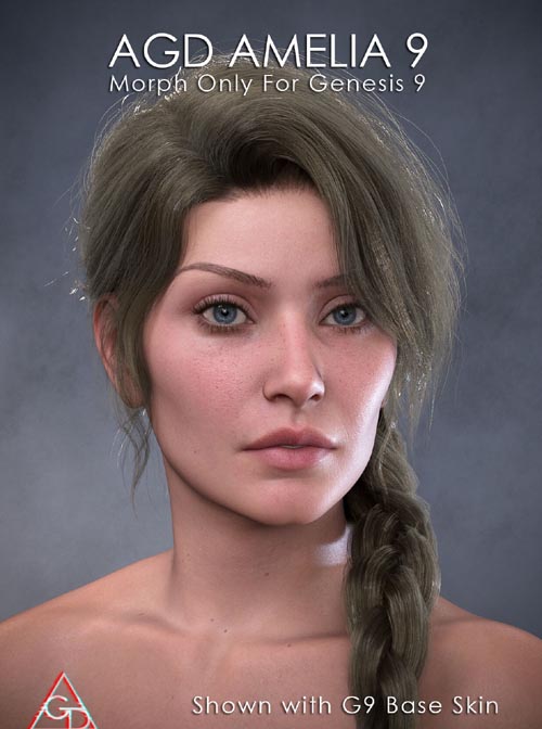 AGD Amelia Character Morph for Genesis 9