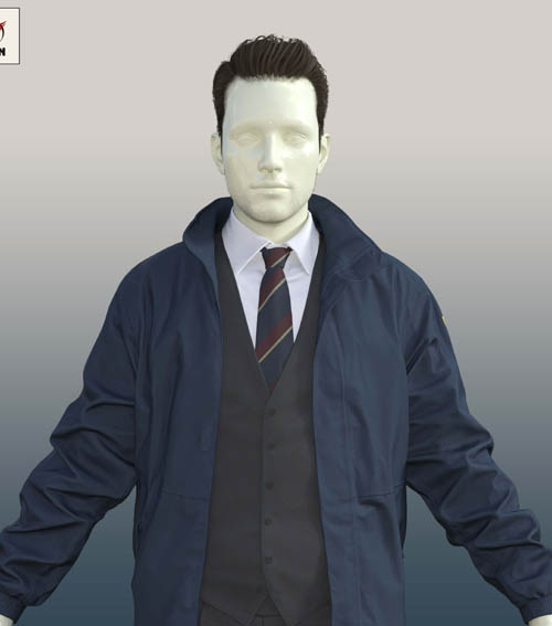 FBI Outfit for Genesis 8 Male & Genesis 9