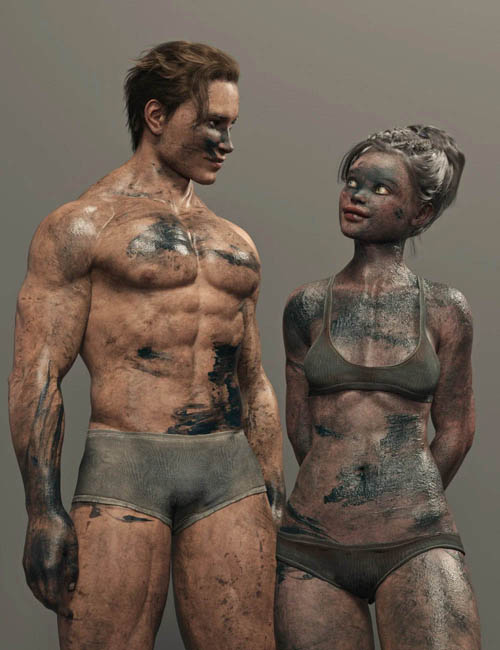 Skin Effects: Grease for Genesis 9 Female and Male